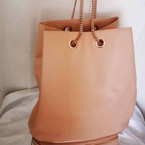 Auth Paco Rabanne Olympea Bucket Shoulder Bag Pink - Picture 4 of 16